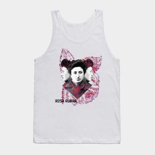 Rosa Rubra 3D Tank Top